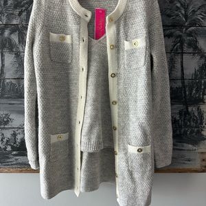 Lilly Pulitzer 2 piece sweater set